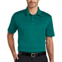 Port Authority Mens Silk Touch Performance Moisture Wicking Short Sleeve Polo Shirt - Teal Green