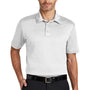 Port Authority Mens Silk Touch Performance Moisture Wicking Short Sleeve Polo Shirt - White