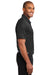 Port Authority K540P Mens Silk Touch Performance Moisture Wicking Short Sleeve Polo Shirt w/ Pocket Black Side