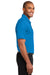 Port Authority K540P Mens Silk Touch Performance Moisture Wicking Short Sleeve Polo Shirt w/ Pocket Brilliant Blue Side