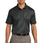 Port Authority Mens Tech Moisture Wicking Short Sleeve Polo Shirt - Graphite Grey - Closeout