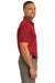 Port Authority K548 Mens Tech Moisture Wicking Short Sleeve Polo Shirt Red Side