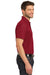 Port Authority K555 Mens Moisture Wicking Short Sleeve Polo Shirt Red Side