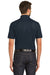 Port Authority K555 Mens Moisture Wicking Short Sleeve Polo Shirt Navy Blue Back