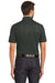 Port Authority K555 Mens Moisture Wicking Short Sleeve Polo Shirt Smoke Grey Back