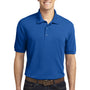 Port Authority Mens 5-1 Performance Moisture Wicking Short Sleeve Polo Shirt - Cobalt Blue - Closeout