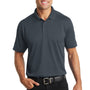 Port Authority Mens Moisture Wicking Short Sleeve Polo Shirt - Graphite Grey