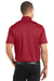 Port Authority K569 Mens Moisture Wicking Short Sleeve Polo Shirt Red Back