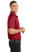 Port Authority K569 Mens Moisture Wicking Short Sleeve Polo Shirt Red Side