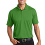 Port Authority Mens Moisture Wicking Short Sleeve Polo Shirt - Vine Green - Closeout
