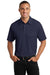Port Authority K571 Mens Dimension Moisture Wicking Short Sleeve Polo Shirt Navy Blue Front