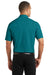 Port Authority K571 Mens Dimension Moisture Wicking Short Sleeve Polo Shirt Teal Green Back