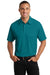 Port Authority K571 Mens Dimension Moisture Wicking Short Sleeve Polo Shirt Teal Green Front