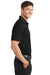 Port Authority K572 Mens Dry Zone Moisture Wicking Short Sleeve Polo Shirt Black Side