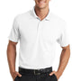 Port Authority Mens Dry Zone Moisture Wicking Short Sleeve Polo Shirt - White