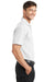 Port Authority K572 Mens Dry Zone Moisture Wicking Short Sleeve Polo Shirt White Side