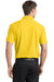 Port Authority K572 Mens Dry Zone Moisture Wicking Short Sleeve Polo Shirt Yellow Back