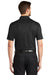 Port Authority K573 Mens Rapid Dry Moisture Wicking Short Sleeve Polo Shirt Black Back