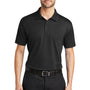 Port Authority Mens Rapid Dry Moisture Wicking Short Sleeve Polo Shirt - Black