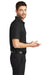 Port Authority K573 Mens Rapid Dry Moisture Wicking Short Sleeve Polo Shirt Black Side