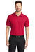 Port Authority K573 Mens Rapid Dry Moisture Wicking Short Sleeve Polo Shirt Red Front