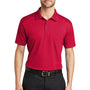 Port Authority Mens Rapid Dry Moisture Wicking Short Sleeve Polo Shirt - Engine Red