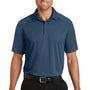 Port Authority Mens Crossover Moisture Wicking Short Sleeve Polo Shirt - Regatta Blue