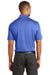 Port Authority K576 Mens Trace Moisture Wicking Short Sleeve Polo Shirt Heather Royal Blue Back