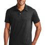 Port Authority Mens Meridian Short Sleeve Polo Shirt - Black - Closeout