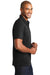 Port Authority K577 Mens Meridian Short Sleeve Polo Shirt Black Side
