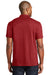 Port Authority K577 Mens Meridian Short Sleeve Polo Shirt Red Back