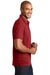 Port Authority K577 Mens Meridian Short Sleeve Polo Shirt Red Side