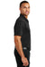 Port Authority K580 Mens Moisture Wicking Short Sleeve Polo Shirt Black Side