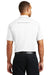 Port Authority K580 Mens Moisture Wicking Short Sleeve Polo Shirt White Back