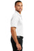 Port Authority K580 Mens Moisture Wicking Short Sleeve Polo Shirt White Side