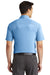 Port Authority K581 Mens Coastal Moisture Wicking Short Sleeve Polo Shirt Moonlight Blue/White Back