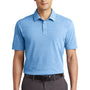 Port Authority Mens Coastal Moisture Wicking Short Sleeve Polo Shirt - Moonlight Blue/White - Closeout