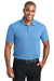 Port Authority K600 Mens EZPerformance Moisture Wicking Short Sleeve Polo Shirt Carolina Blue Front