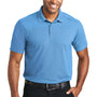 Port Authority Mens EZPerformance Moisture Wicking Short Sleeve Polo Shirt - Carolina Blue