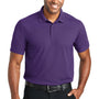 Port Authority Mens EZPerformance Moisture Wicking Short Sleeve Polo Shirt - Majestic Purple