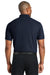 Port Authority K600 Mens EZPerformance Moisture Wicking Short Sleeve Polo Shirt Navy Blue Back