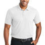 Port Authority Mens EZPerformance Moisture Wicking Short Sleeve Polo Shirt - White