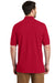 Port Authority K8000 Mens Wrinkle Resistant Short Sleeve Polo Shirt Red Back