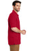 Port Authority K8000 Mens Wrinkle Resistant Short Sleeve Polo Shirt Red Side