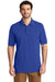 Port Authority K8000 Mens Wrinkle Resistant Short Sleeve Polo Shirt Royal Blue Front