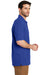 Port Authority K8000 Mens Wrinkle Resistant Short Sleeve Polo Shirt Royal Blue Side