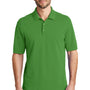 Port Authority Mens Wrinkle Resistant Short Sleeve Polo Shirt - Vine Green - Closeout