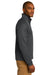 Port Authority K805 Mens 1/4 Zip Jacket Iron Grey Side