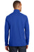 Port Authority K806 Mens Moisture Wicking 1/4 Zip Sweatshirt Royal Blue Back