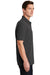 Port & Company KP1500 Mens Stain Resistant Short Sleeve Polo Shirt Charcoal Grey Side